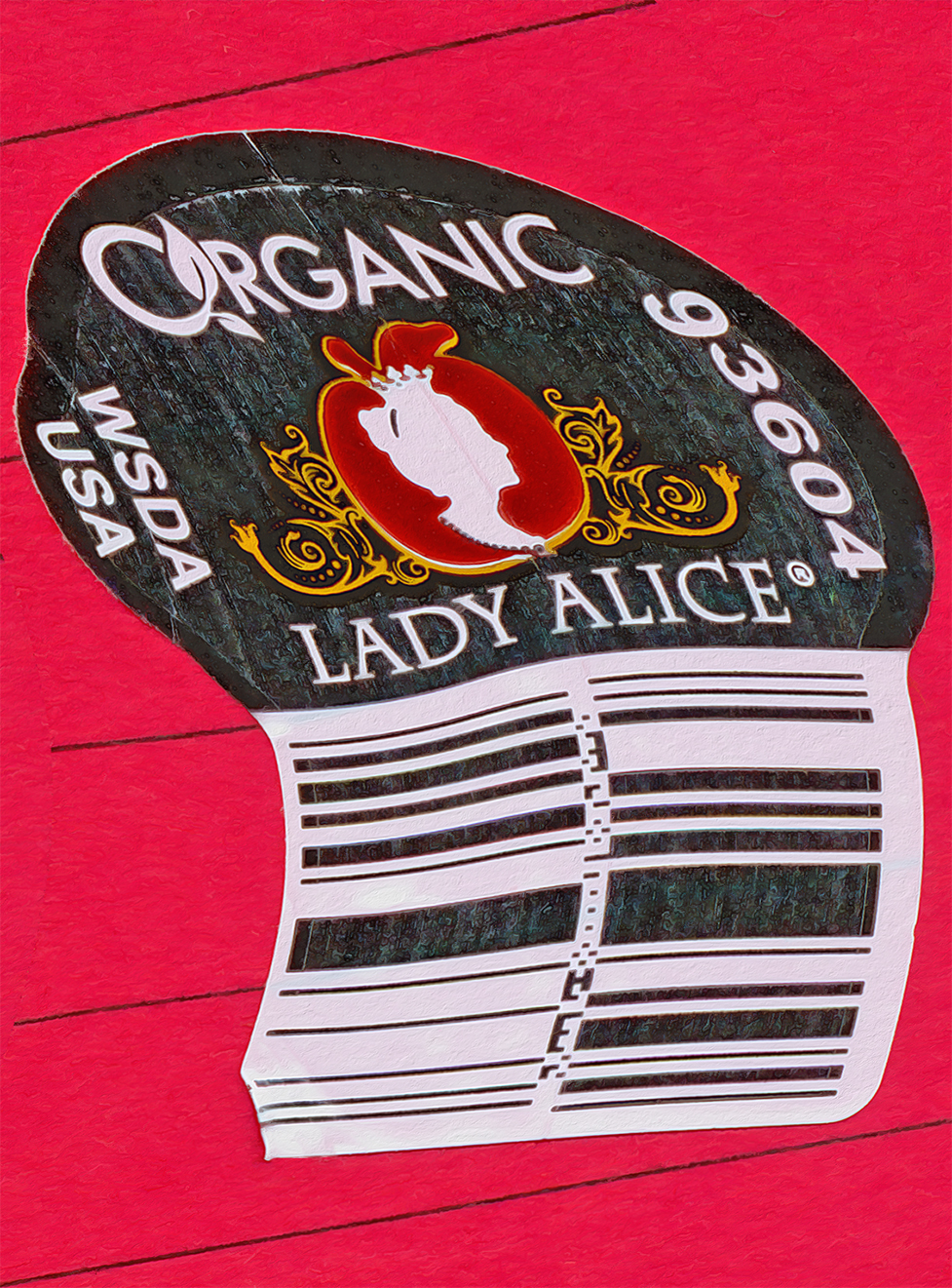 Lady Alice apple from Whole Foods on 6 April 2022