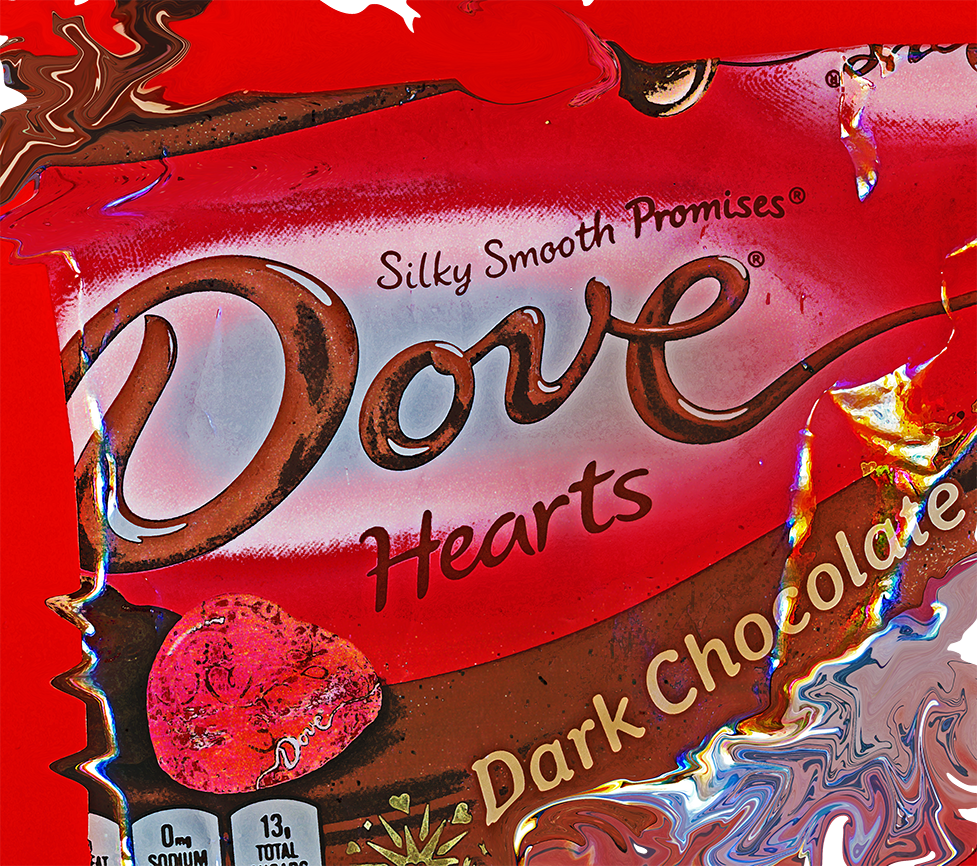 the Dove chocolates are delicious. They be hard but not too hard, slow to melt, tasty on the educated tongue.