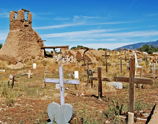 Taos cemetery