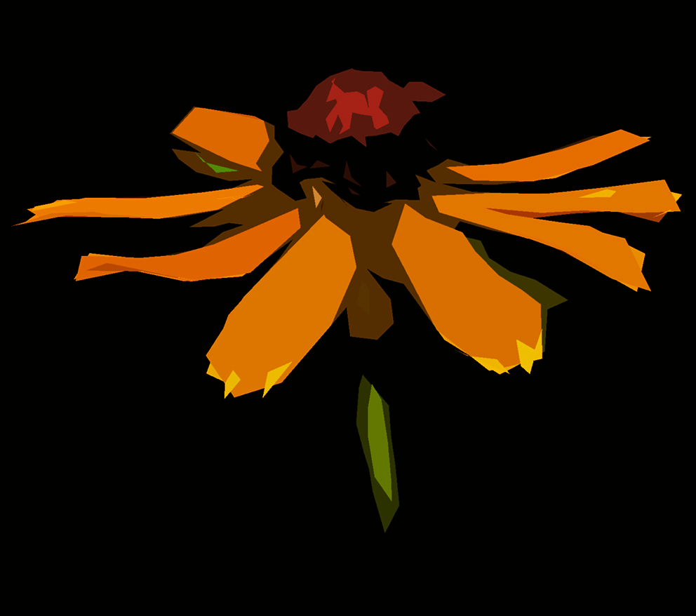 black-eyed susan unadorned