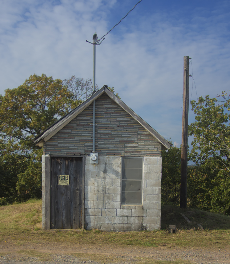 a shack near Cleveland